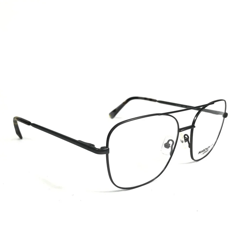 Marchon NYC Eyeglasses Frames M-2500 033 Dark Grey Square Full Rim 54-16-145